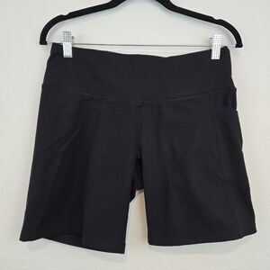 Black DKNY Biker Shorts